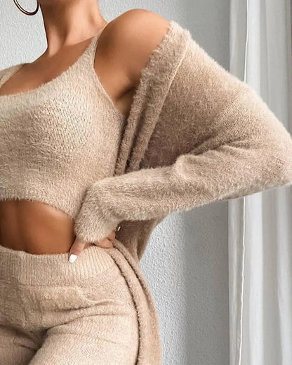 Women's 3PC Soft Loungewear Set