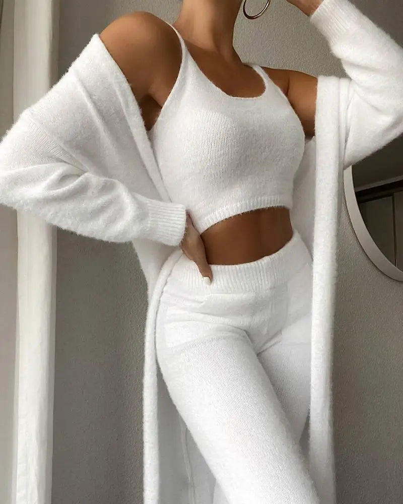 Women's 3PC Soft Loungewear Set